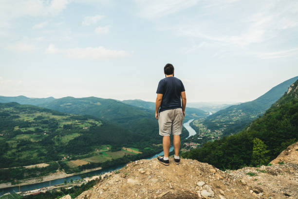 istock Hiking above the canyon 1056834406