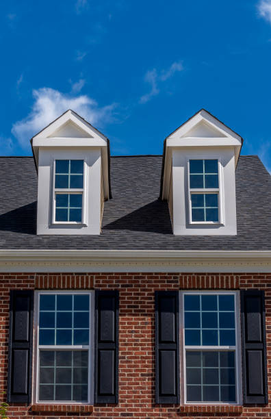 istock A dormer window with a gable roof 1056841342