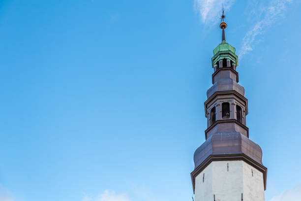 istock St Nicolas  Church, Tallinn in Estonia 1056857220