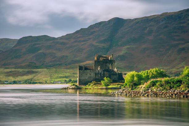 istock Eilean Donan Castle Scotland landmark long exposure 1056866254
