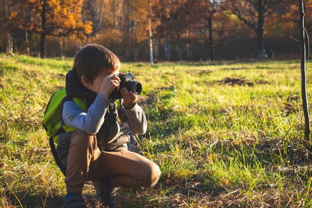 little photographer in the Park