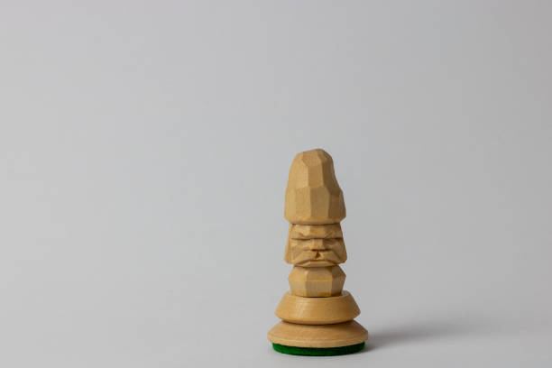 istock Chess pieces made of wood 1056869956