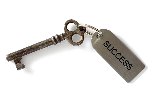 istock A key labeled the key of success 105687699