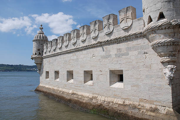 Belem Tower in Lisbon, Portugal stock photo