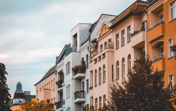 istock some colorful houses at berlin on a cloudy day 1056889130