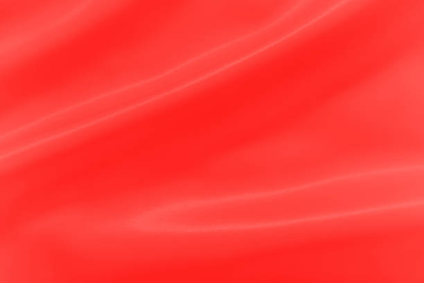 istock Smooth elegant shiny red silk or satin luxury cloth texture can use as abstract holidays background. Luxurious Christmas background or New Year background design. 1056889970