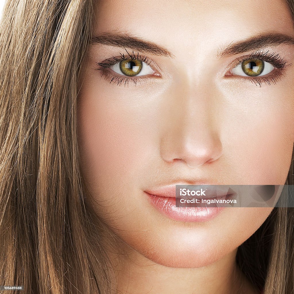 Beauty with perfect natural makeup look Adult Stock Photo