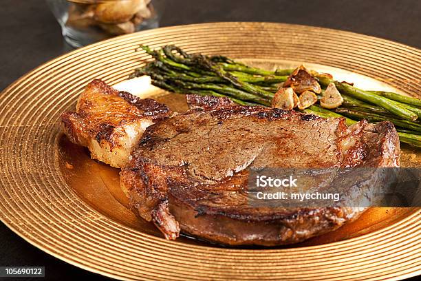 Steak Stock Photo - Download Image Now - Asparagus, Beef, Color Image