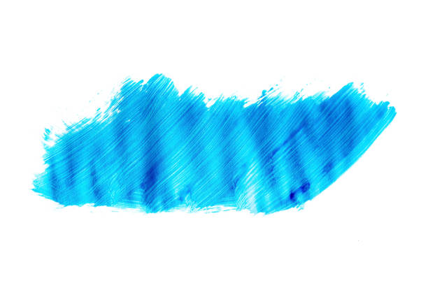 istock blue watercolor brushstroke pattern isolated on white background 1056909344