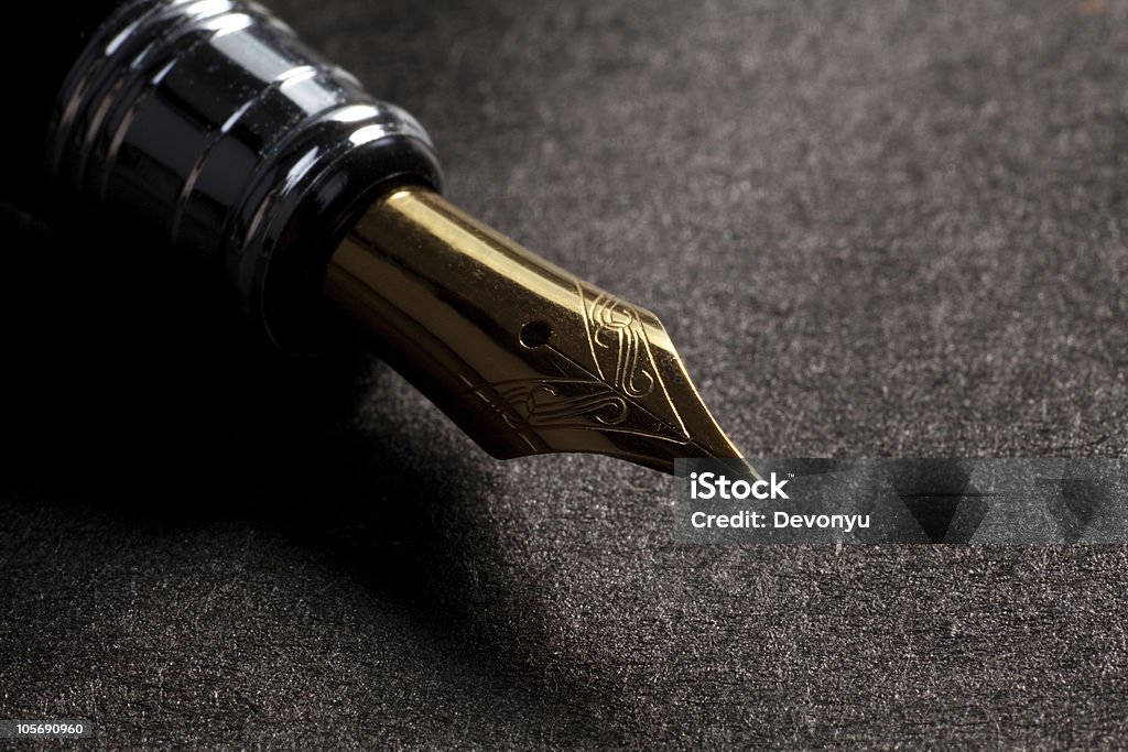 Fountain Pen Fountain Pen close up shot Fountain Pen Stock Photo