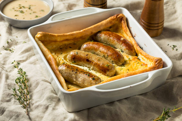 Homemade English Toad in the Hole