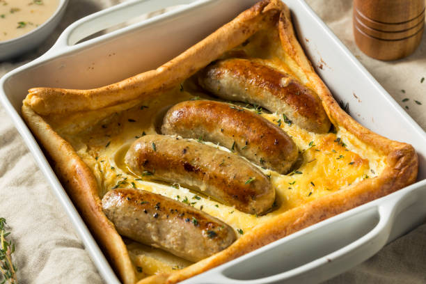 istock Homemade English Toad in the Hole 1056912280