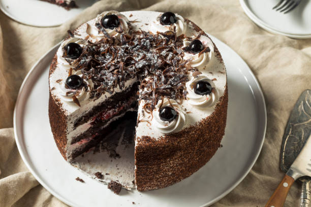 istock Sweet Homemade Black Forest Cake 1056912490
