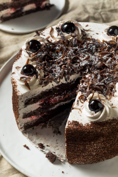 istock Sweet Homemade Black Forest Cake 1056912574