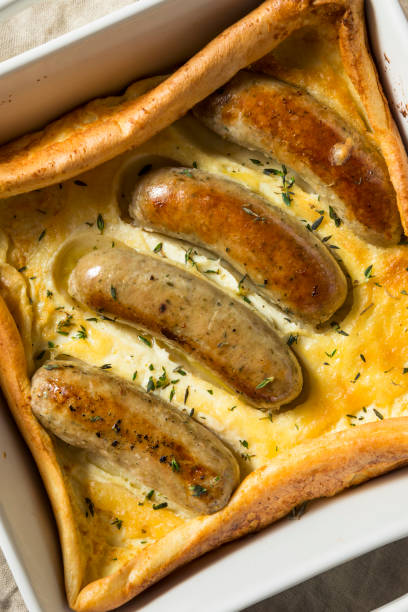 istock Homemade English Toad in the Hole 1056912744