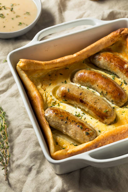 istock Homemade English Toad in the Hole 1056912898