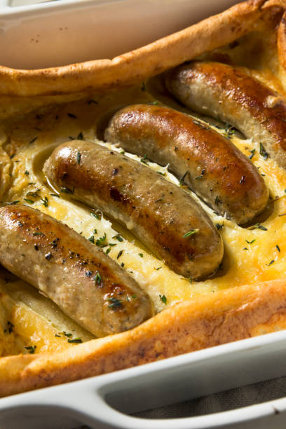 istock Homemade English Toad in the Hole 1056914750