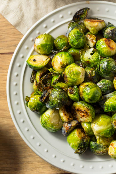 istock Healthy Roasted Brussel Sprouts 1056915142