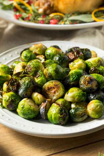 istock Healthy Roasted Brussel Sprouts 1056915614