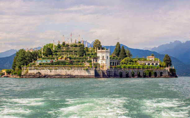 istock Lake Maggiore, a view from the boat. 1056915862
