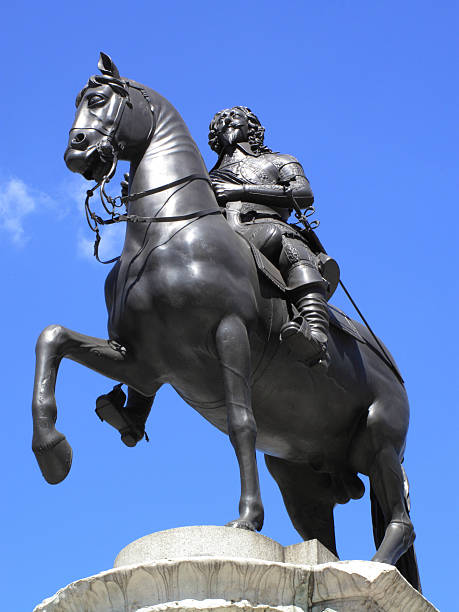 istock Charles I Statue Trafalgar Square 105694356