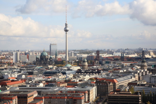 Overlooking the Berlin city