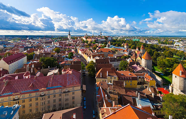 istock Panorama of Tallinn, Estonia 105696361