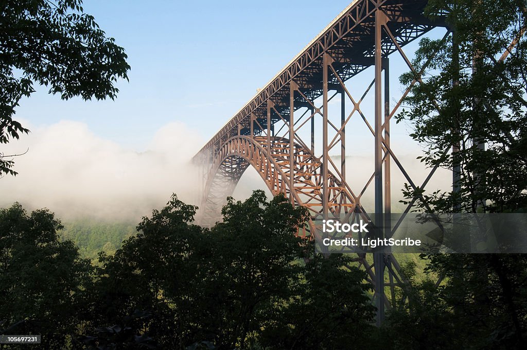 New River Gorge Bridge - Lizenzfrei West Virginia - US-Bundesstaat Stock-Foto