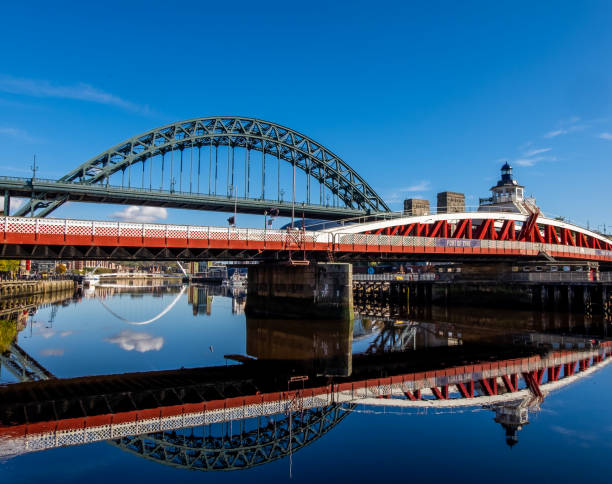 istock Reflections of swing and tyne bridge. Newcastle upon Tyne 1056980170