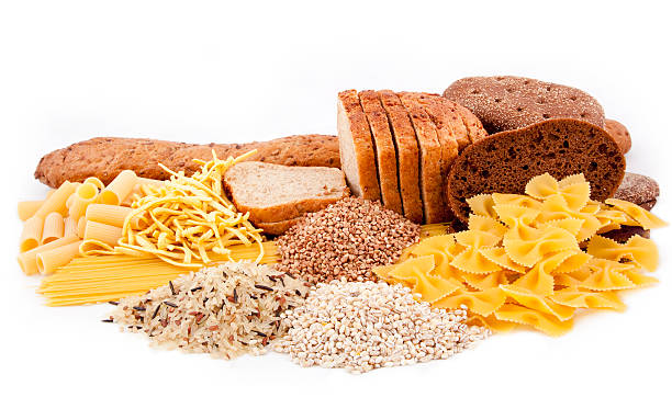 grupo de produtos de carboidratos - carbohydrate - fotografias e filmes do acervo