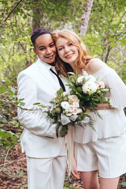 istock Wedding day , LGBTQ couple 1056996010
