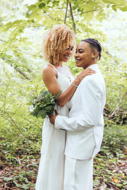 istock Wedding day , LGBTQ couple 1056996018