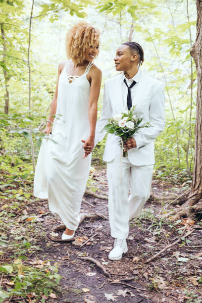 istock Wedding day , LGBTQ couple 1056996202