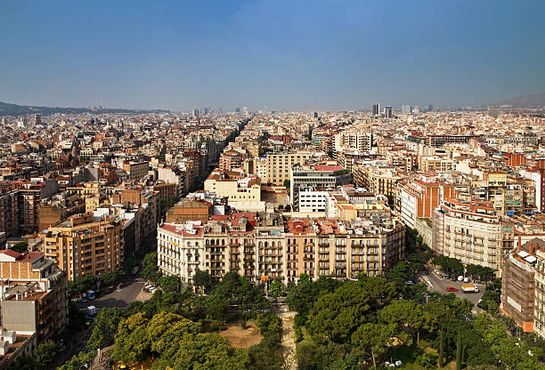istock View of Barcelona, Spain 105700325