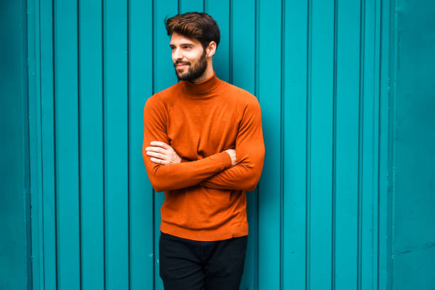 Portrait of smiling young man.