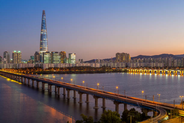 istock skyline of seoul 1057014656