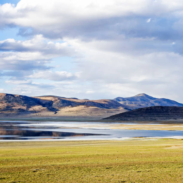istock Mountain lake landscape 1057014966