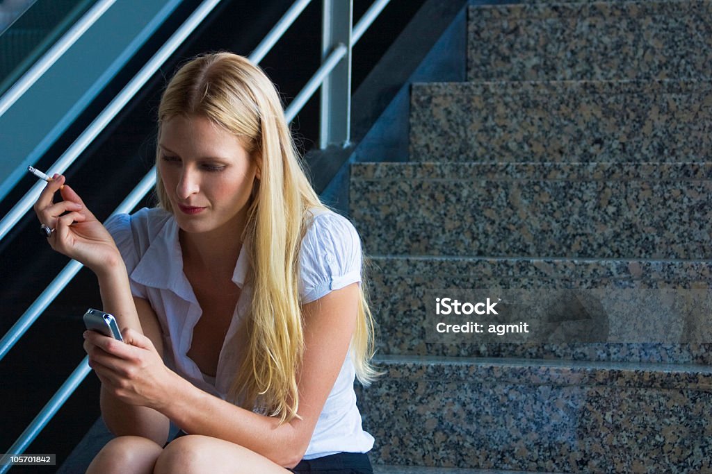 Taking a brake Business woman taking a brake Resting Stock Photo