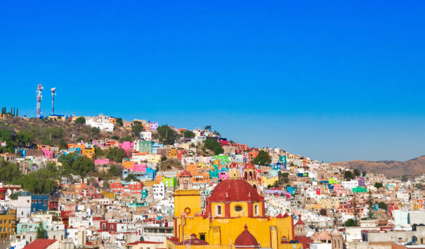 istock Guanajuato, scenic city panorama 1057028922