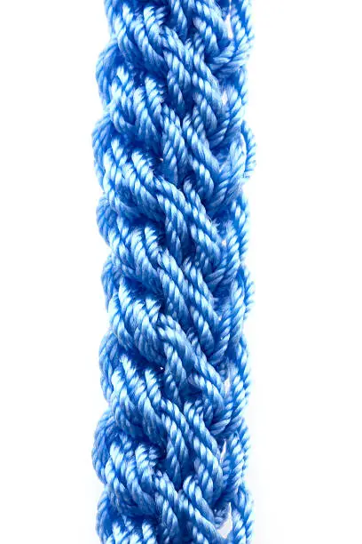 Photo of Blue knitting macro