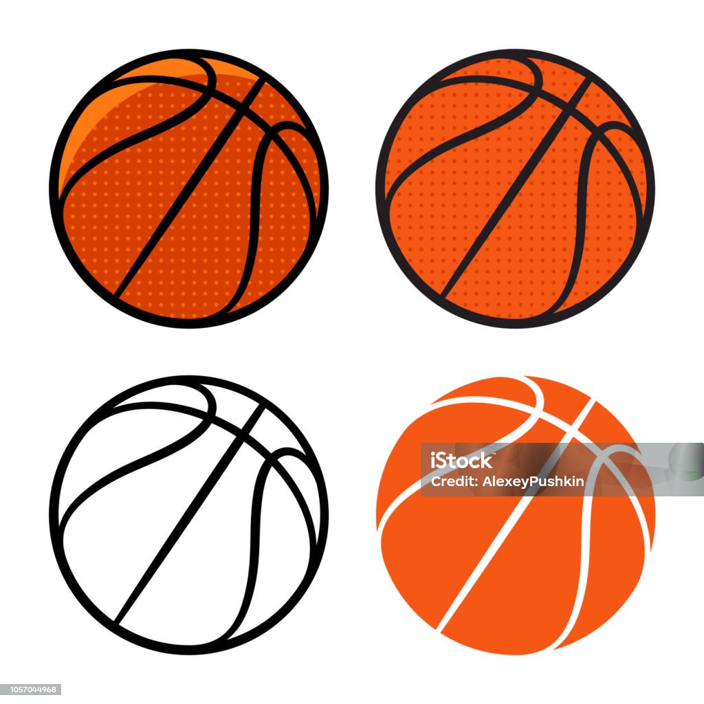 Baloncesto 003 - arte vectorial de Baloncesto libre de derechos