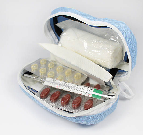 istock A small medical emergency travel kit 105704792