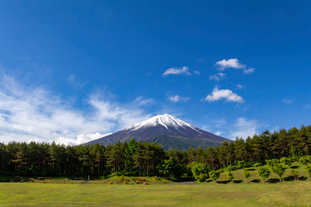 istock Mt Fuji is unesco world Heritage in Japan. 1057061052