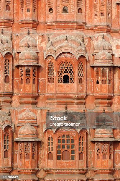 Photo libre de droit de Jaipur Le Palais Hawa Mahal Le Palais Des Vents banque d'images et plus d'images libres de droit de Antique - Antique, Architecture, Architecture islamique