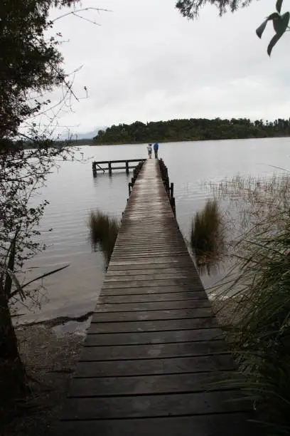 This photo is taken i New Zealand it looks a little depressing and lonely.