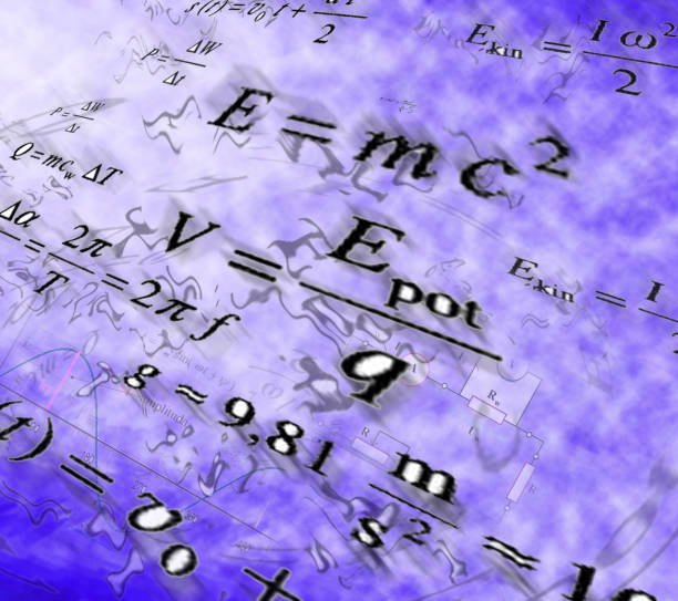 istock Image of physical technology abstract background. Science wallpaper with school physics formulas and structures. 1057069866