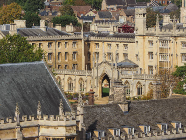 istock Aerial view of Cambridge 1057073390