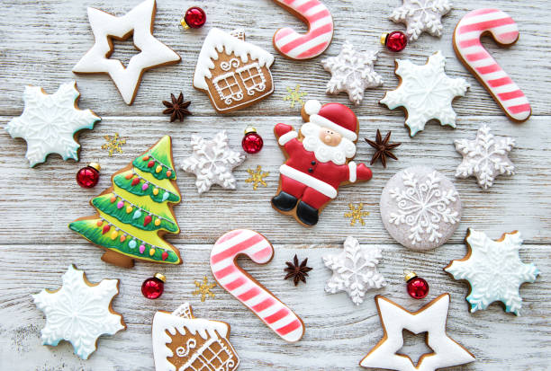 istock Christmas homemade gingerbread cookies 1057078582