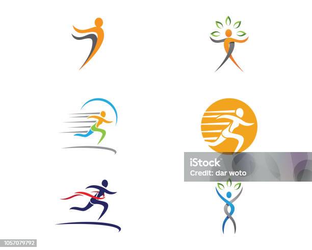 Human Sign Stock Illustration - Download Image Now - Child, Running ...