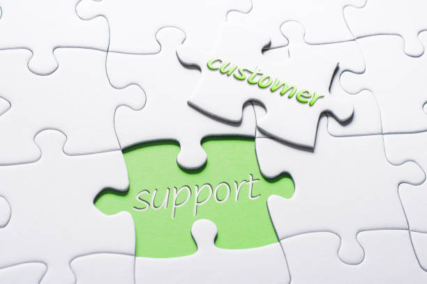 istock The Words Customer And Support In Missing Piece Jigsaw Puzzle 1057108640